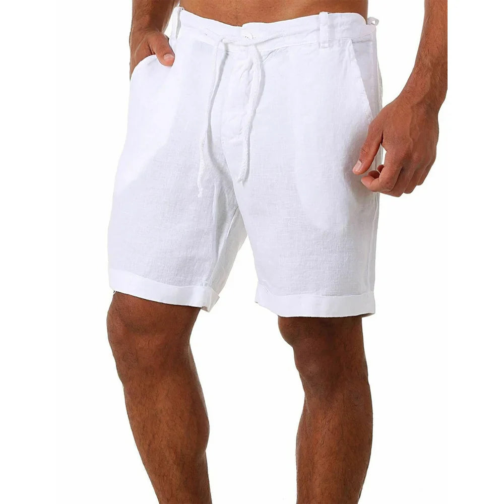 BreezeFlex™ | Classic Linen Shorts for Everyday Style