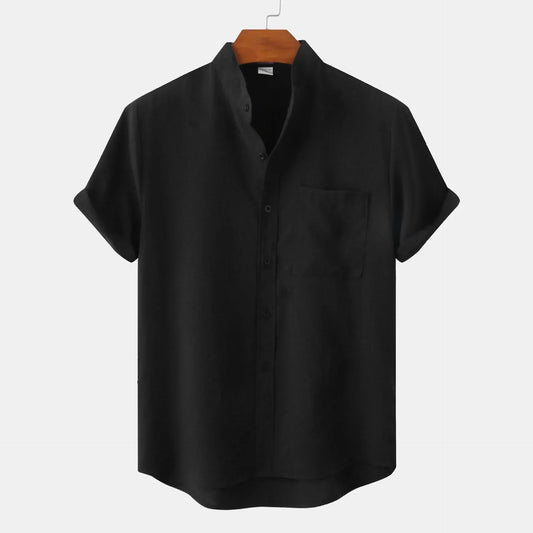 Theo™ - Modern Linen Casual Shirt