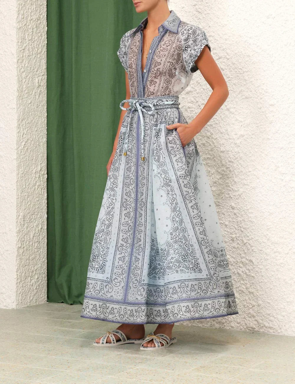 Seraphina™ | Elegant Paisley Two-Piece Set