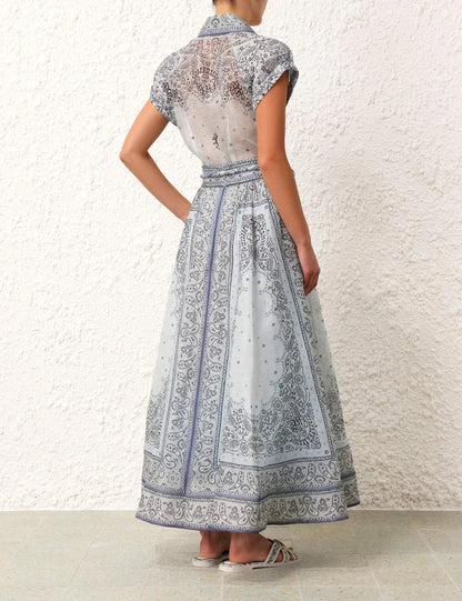 Seraphina™ | Elegant Paisley Two-Piece Set